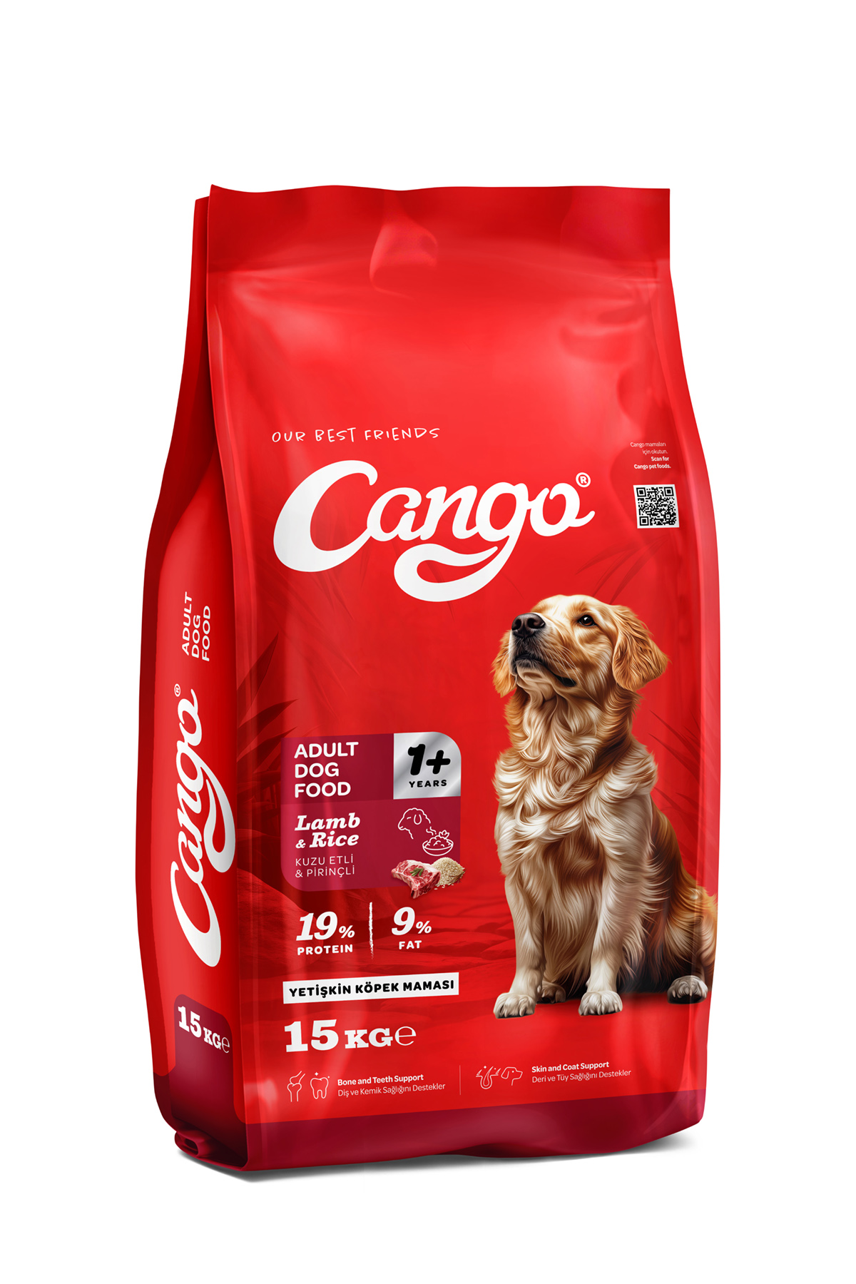 Cango Adult Dog Food Lamb Rice 15 kg