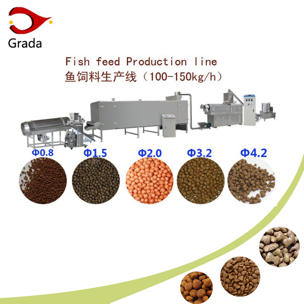 Fish Food Processing Line, Puffed Machinery, Pet Puffed Food Machinery